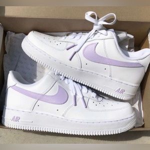 Nike Air Force 1 custom purple